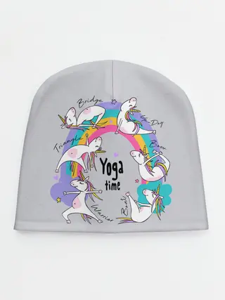 Детская шапка / Yoga time