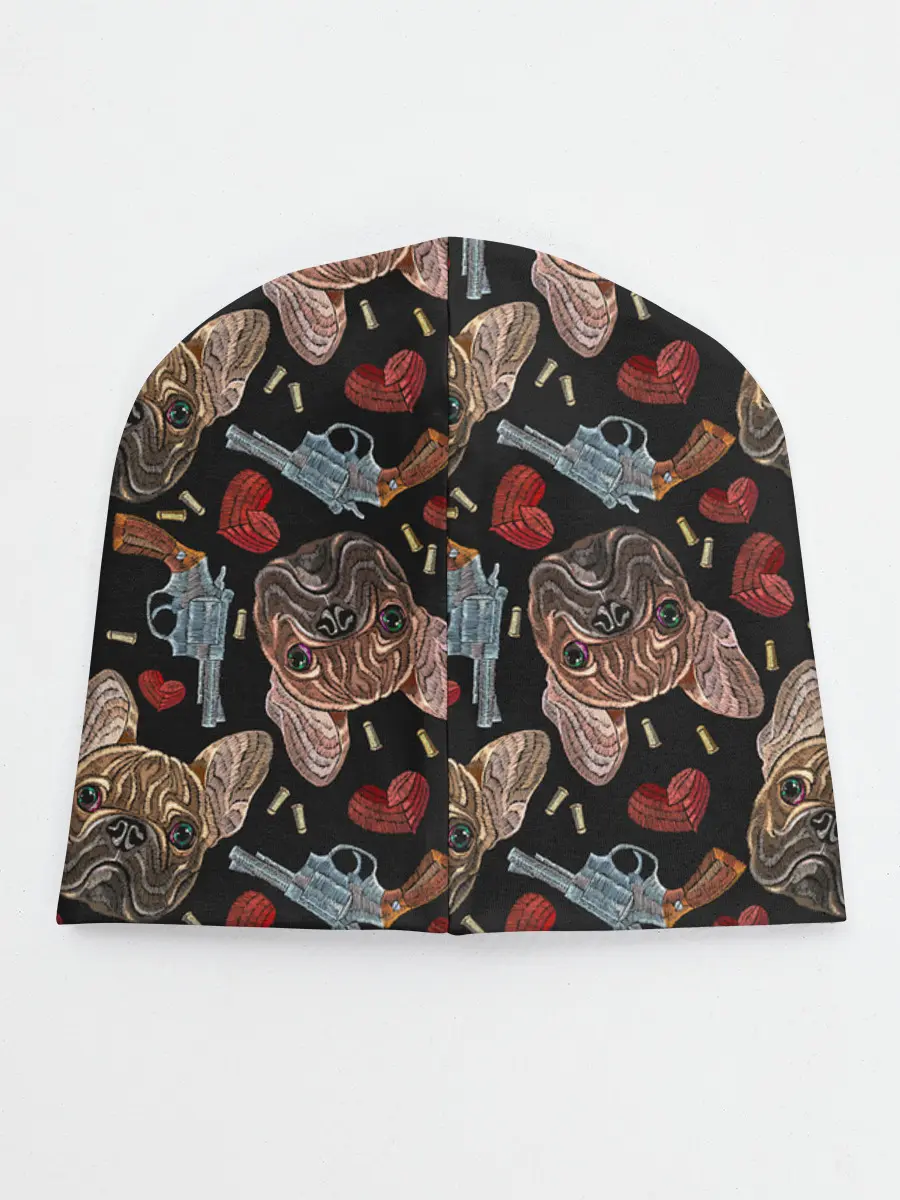 Детская шапка / Бульдоги