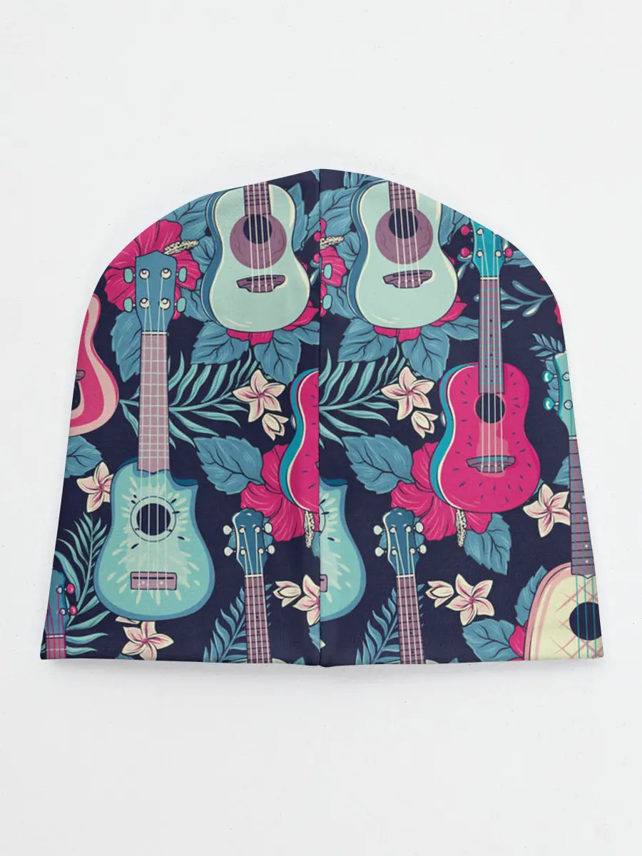 Детская шапка / Укулеле фруктовые