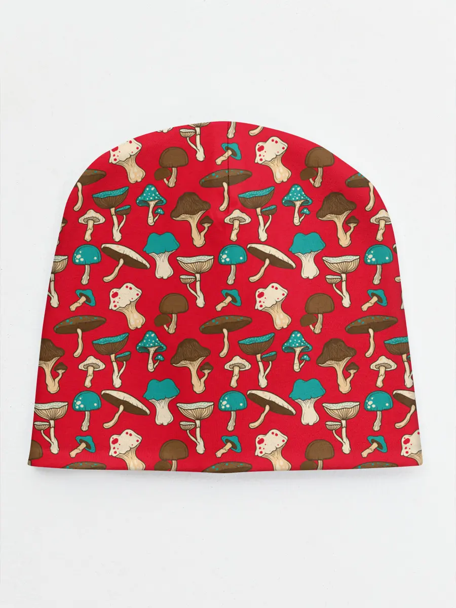 Детская шапка / Грибы