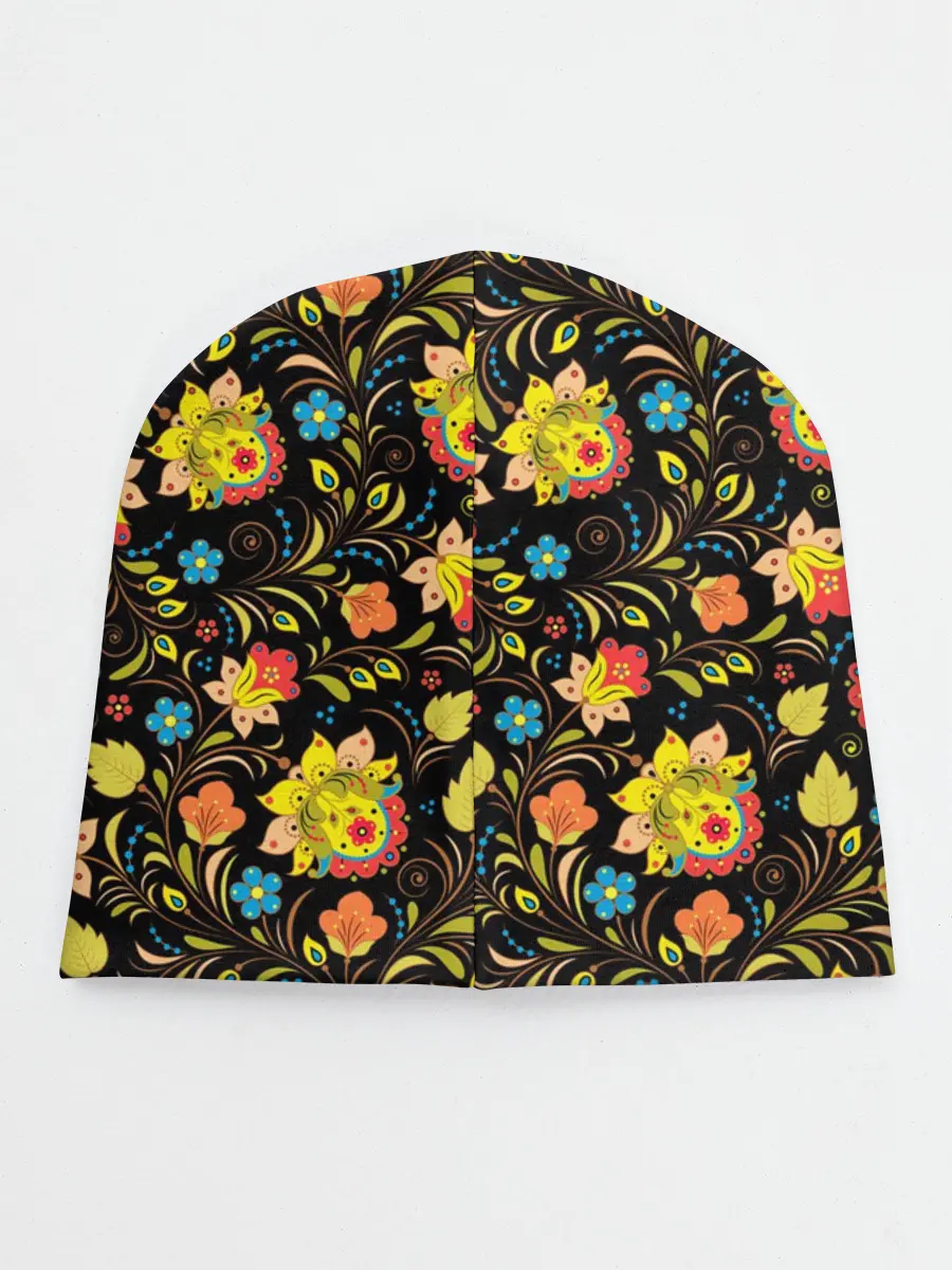 Детская шапка / Хохлома