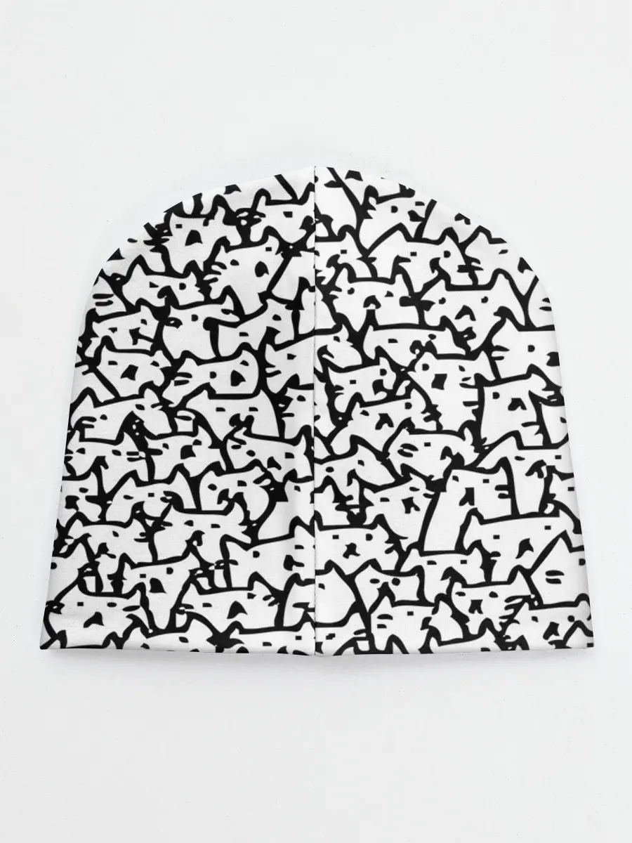 Детская шапка / Котики