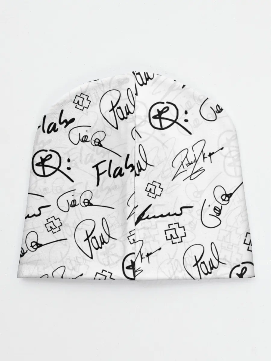 Детская шапка / RAMMSTEIN АВТОГРАФЫ