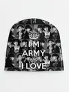 Детская шапка / I am army and I lover BTS