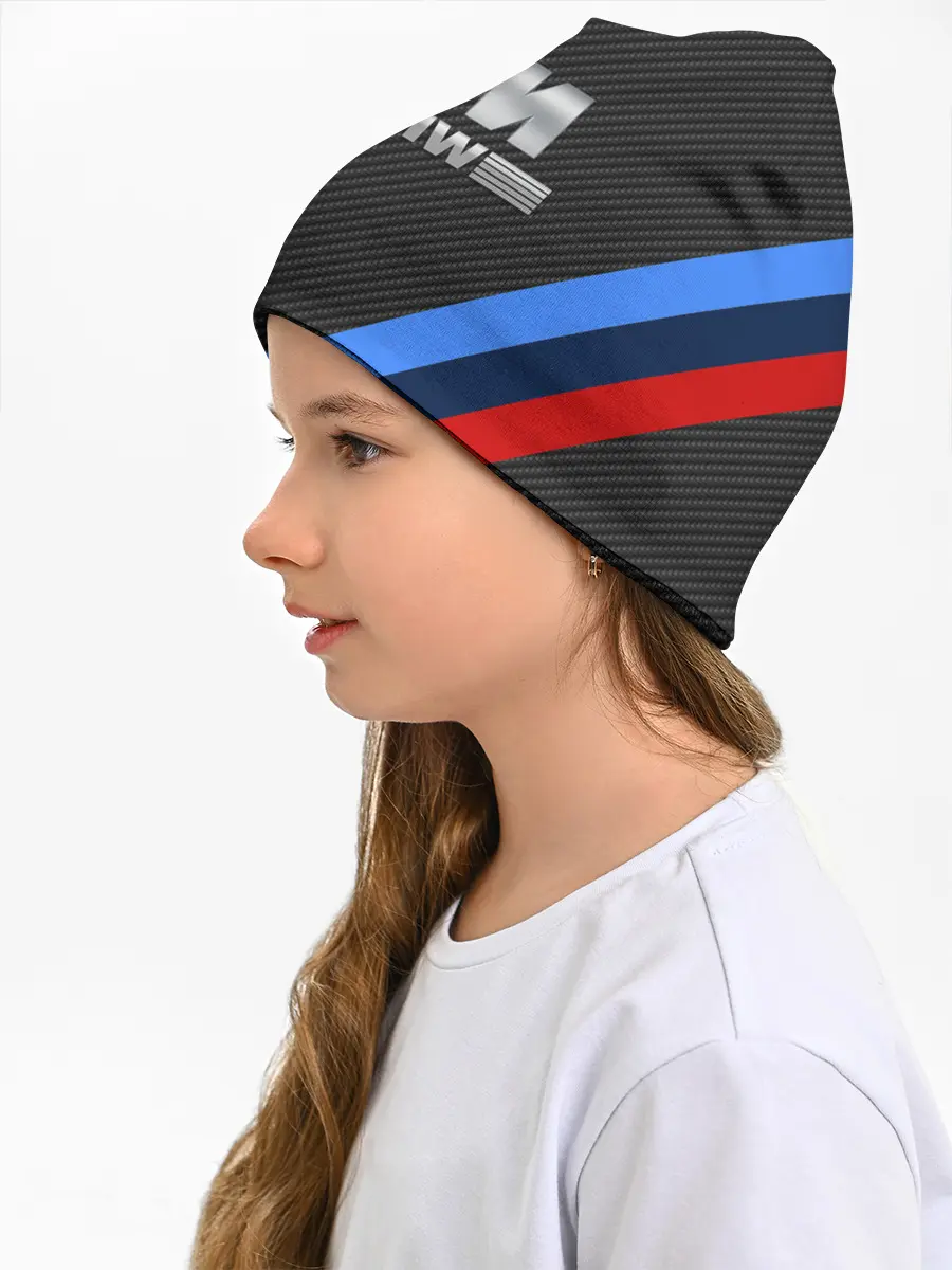 Детская шапка / BMW КАРБОН