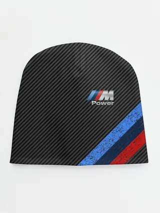 Детская шапка / BMW КАРБОН