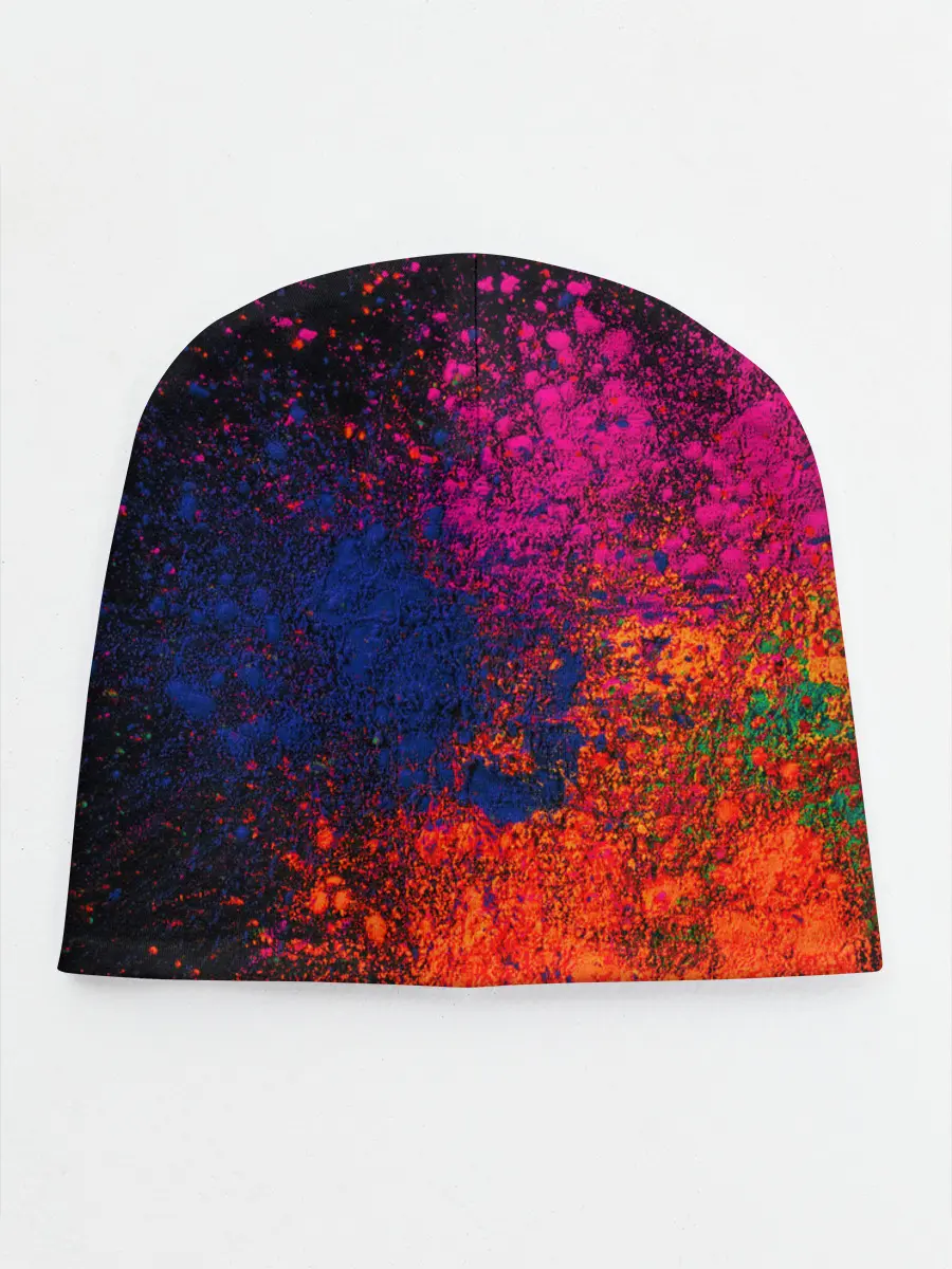 Детская шапка / Брызги краски