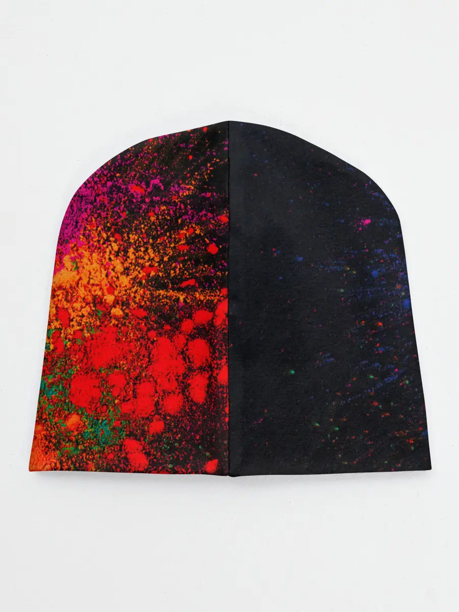 Детская шапка / Брызги краски