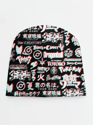 Детская шапка / ЛОГО АНИМЕ ГЛИТЧ