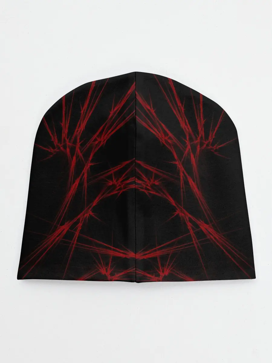 Детская шапка / красный оверлорд молнии