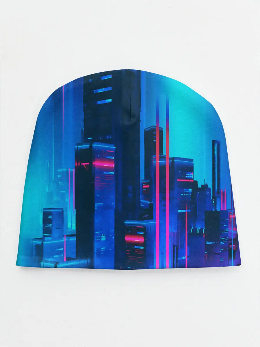 Детская шапка / НОЧНОЙ ГОРОД