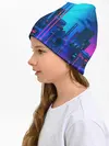 Детская шапка / НОЧНОЙ ГОРОД