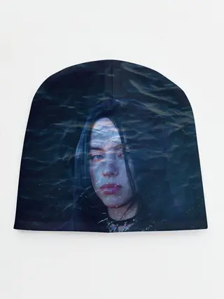Детская шапка / Billie Eilish Ocean Eyes