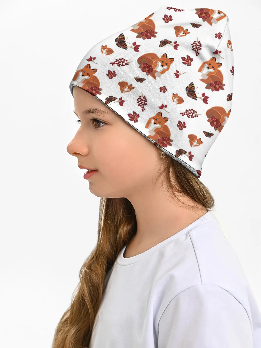 Детская шапка / Лиса