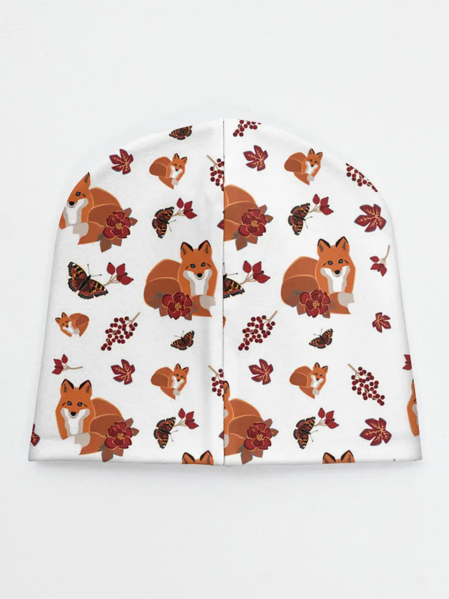 Детская шапка / Лиса