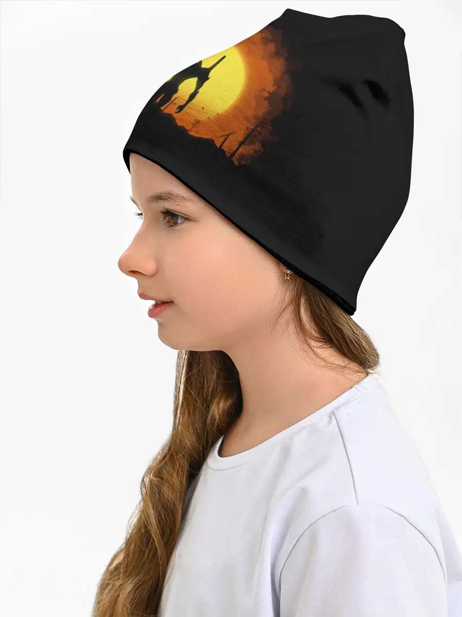 Детская шапка / evangelion yellow planet