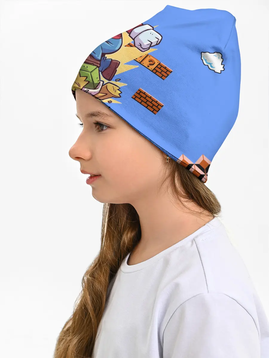 Детская шапка / Марио