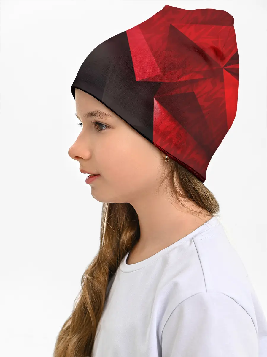 Детская шапка / Red & Black