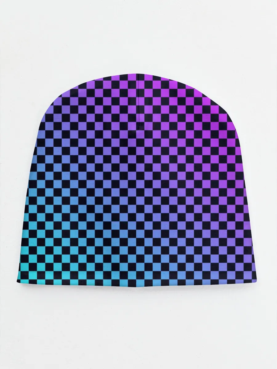 Детская шапка / Checkerboard gradient