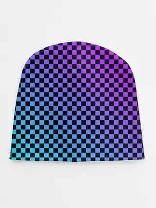 Детская шапка / Checkerboard gradient