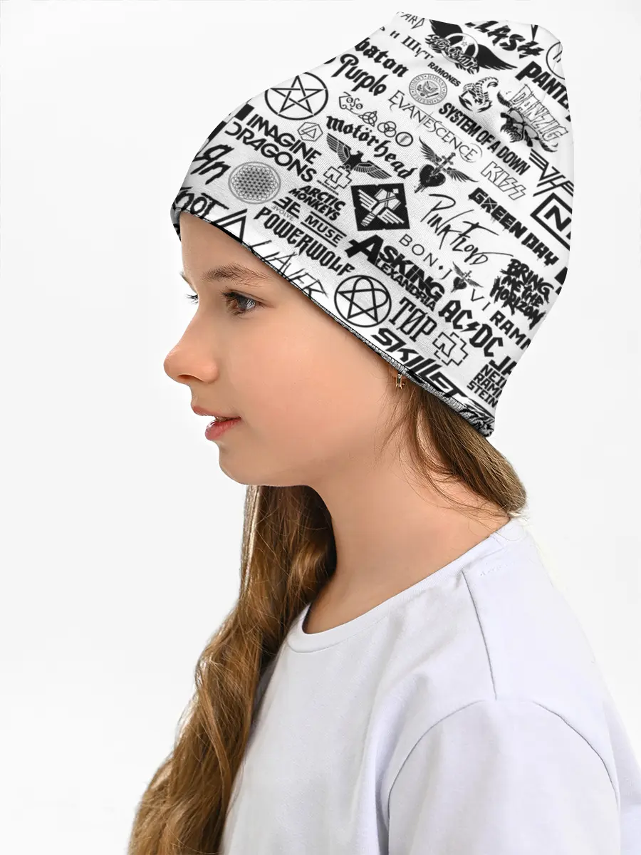 Детская шапка / ЛОГОТИПЫ РОК ГРУПП