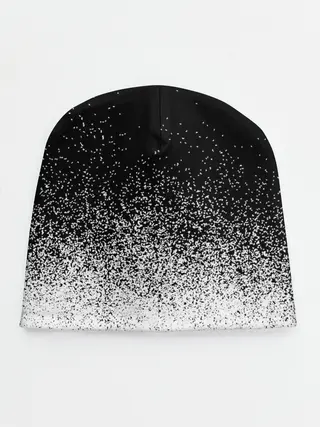 Детская шапка / BLACK AND WHITE ABSTRACTION