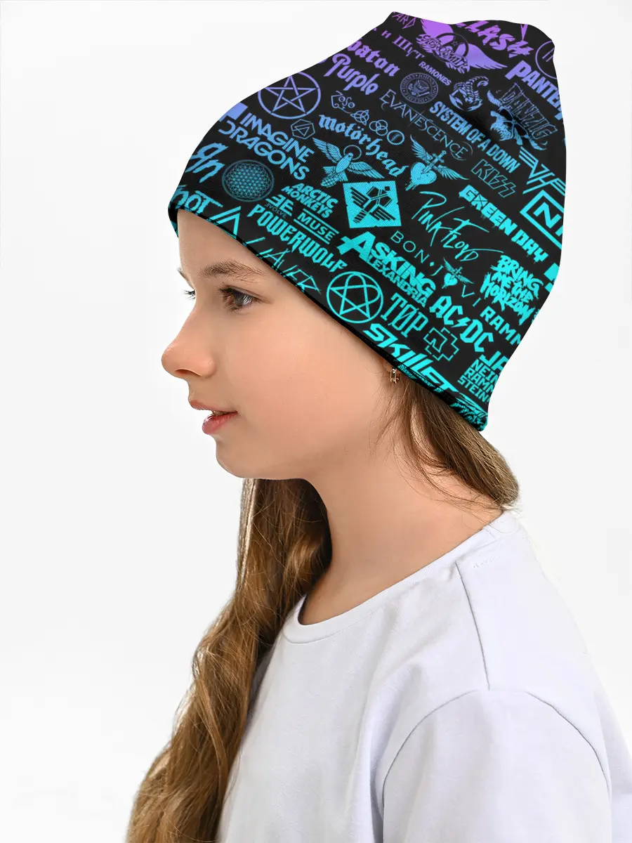 Детская шапка / ЛОГОТИПЫ РОК ГРУПП