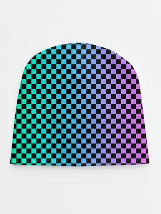 Детская шапка / Checkerboard Color