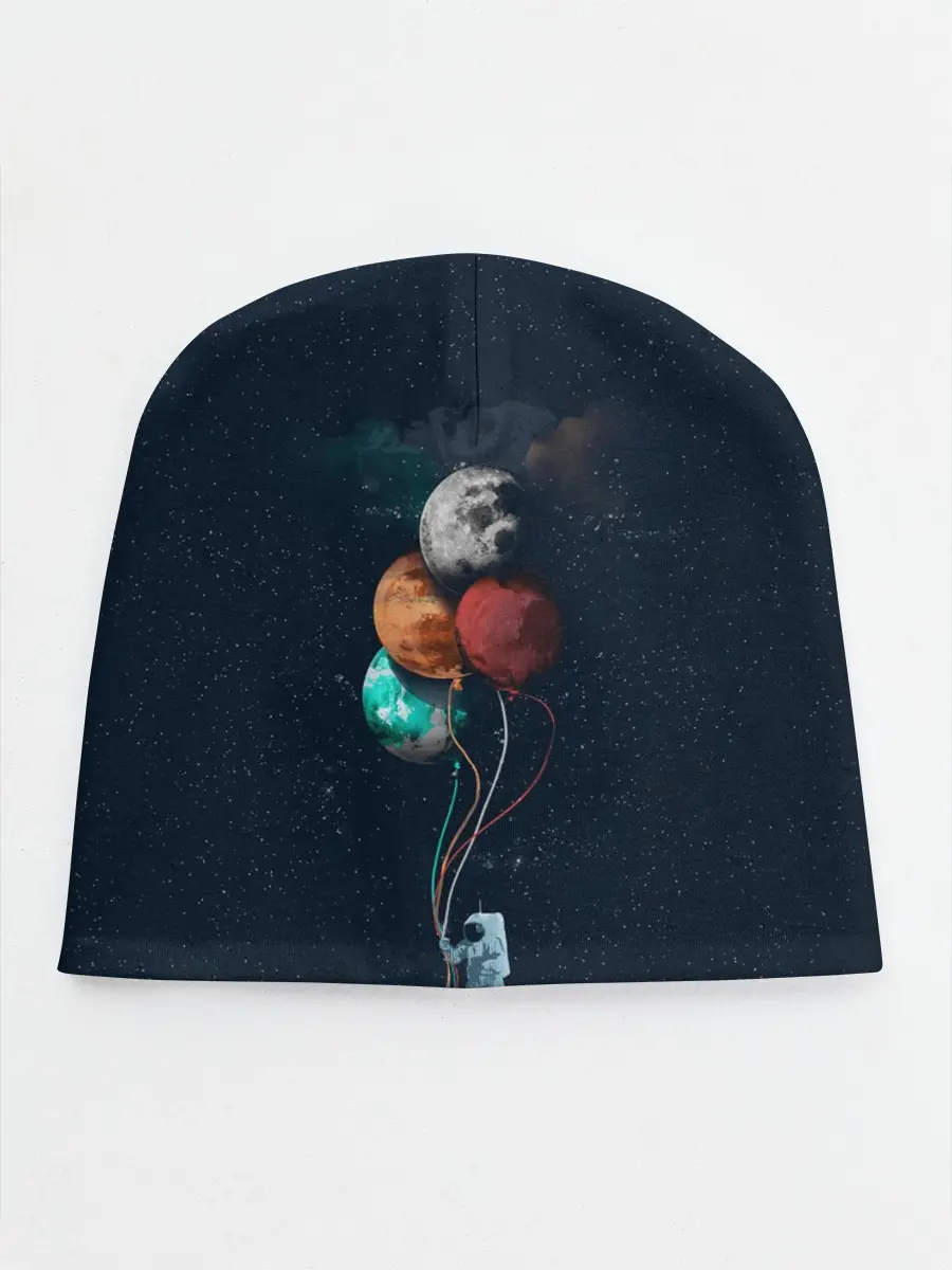 Детская шапка / Космонавт с Планетами