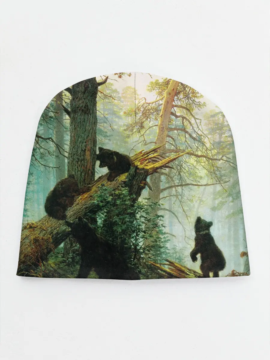 Детская шапка / Утро в сосновом лесу