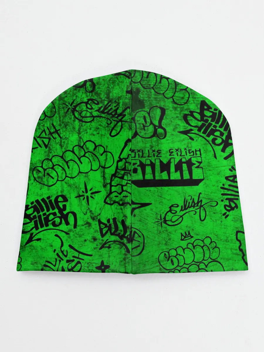 Детская шапка / Billie Eilish Graffiti Grunge