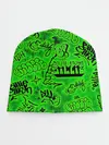 Детская шапка / Billie Eilish Graffiti glow