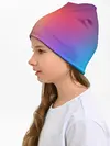 Детская шапка / Abstract gradient colors