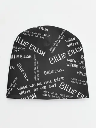 Детская шапка / BILLIE EILISH - Where Do We Go