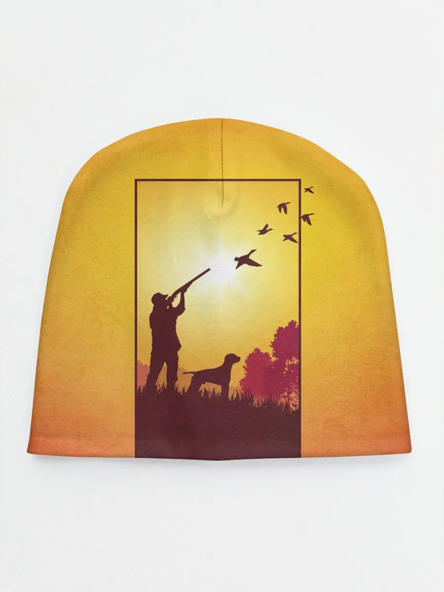 Детская шапка / Охотник с собакой