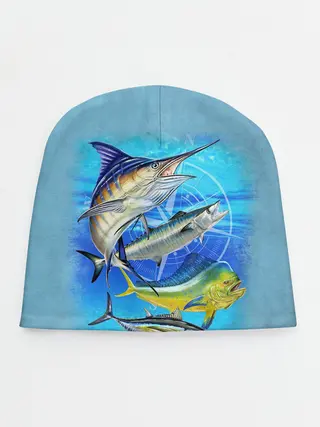 Детская шапка / Marlin and other fish
