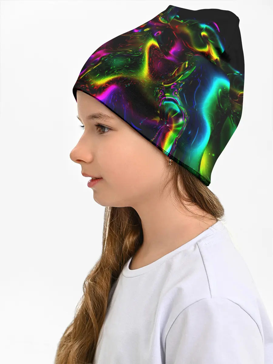 Детская шапка / В НЕОНЕ