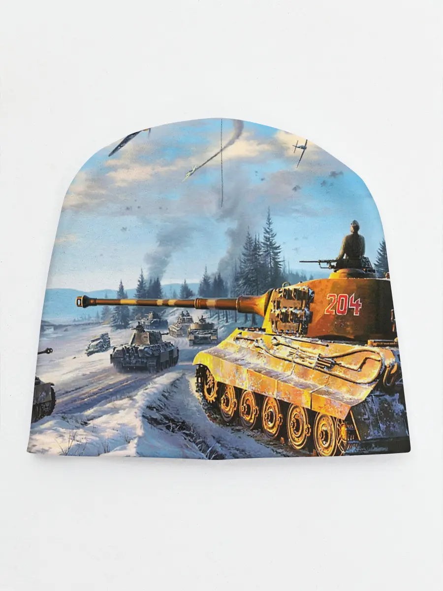 Детская шапка / СОВЕТСКИЙ ТАНК