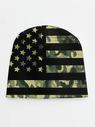 Детская шапка / American Flag Camo