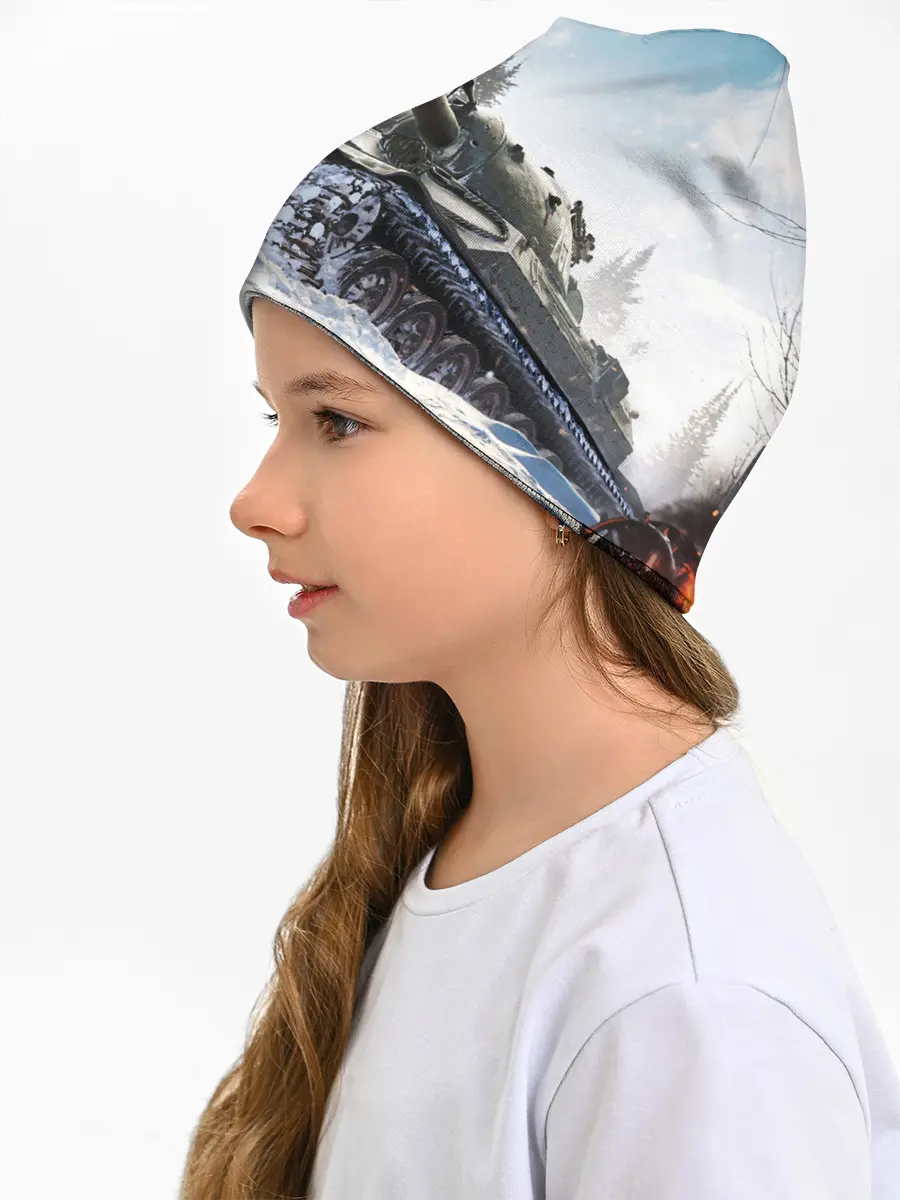 Детская шапка / танк