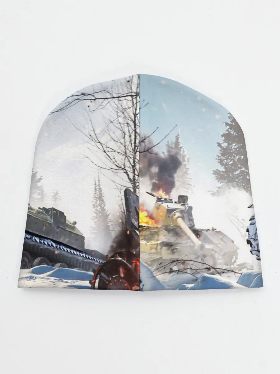 Детская шапка / танк