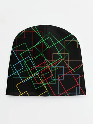 Детская шапка / Линейная Абстракция