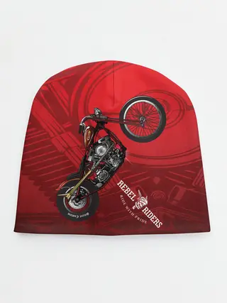 Детская шапка / Vintage chopper motorcycle