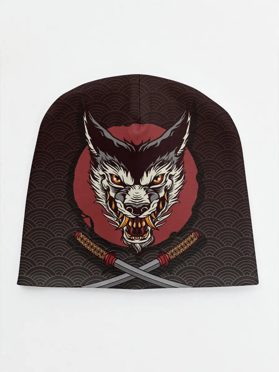 Детская шапка / Японский волк