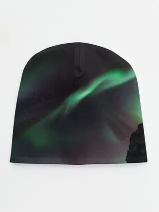 Детская шапка / Северное сияние