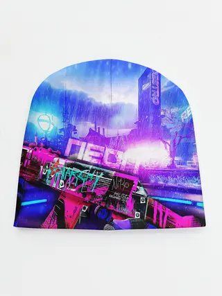 Детская шапка / CS GO:Неоновая Революция