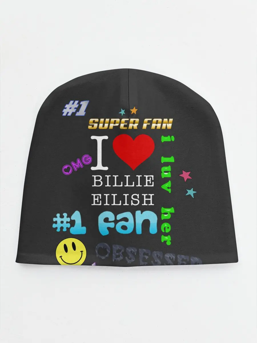 Детская шапка / Billie Eilish fan