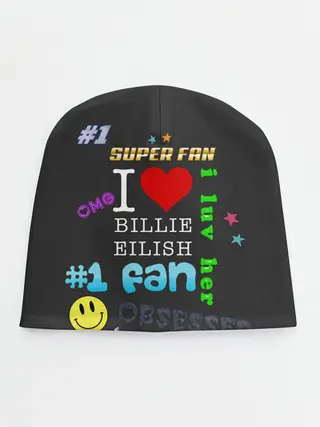 Детская шапка / Billie Eilish fan