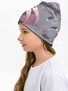 Детская шапка / Ноль два арт серый