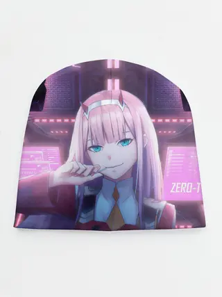 Детская шапка / Ноль два неон